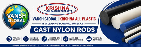 Cast Nylon Rods Manufacturer in India - VANSH GLOBAL | KRISHNA ALL PLASTIC