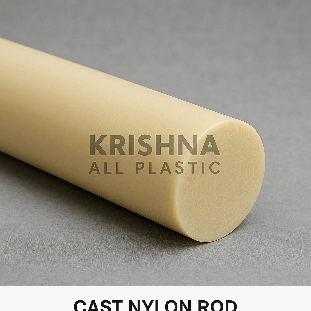 Cast Nylon Rod (PA6G) – Manufacturer, Supplier & Stockist in India - VANSH GLOBAL | KRISHNA ALL PLASTIC